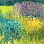 Summer Garden | 36 inch x 36 inch acrylic on canvas | SOLD