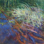 Woodland Pond | 48 inch x 48 inch acrylic on canvas